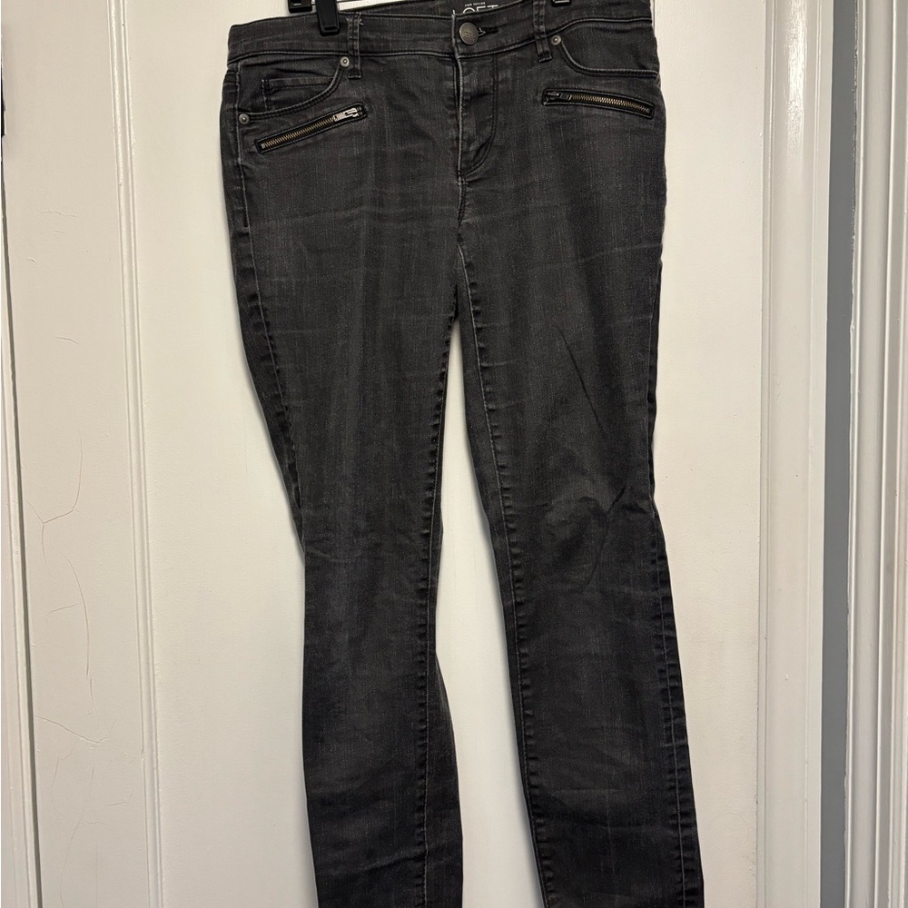 Ann Taylor Black Skinny Jeans Classic Style